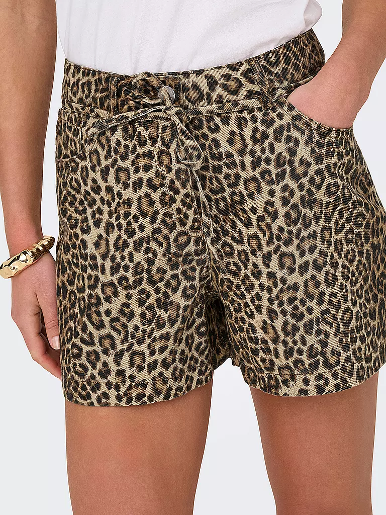 ONLY | Jeanshorts ONLNAOMI | hellbraun