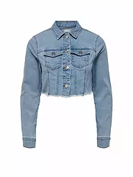 ONLY | Jeansjacke Cropped Fit ONLWONDER  | hellblau