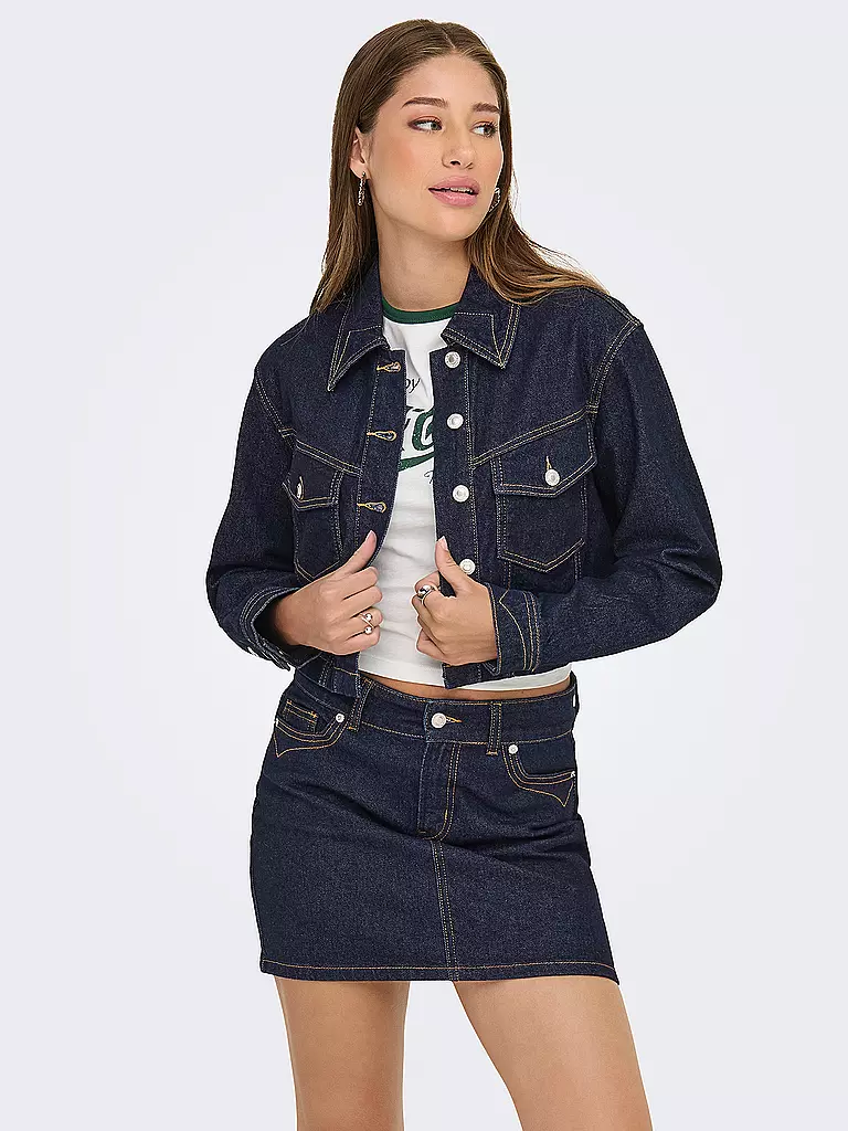 ONLY | Jeansjacke ONLHEATHER | dunkelblau