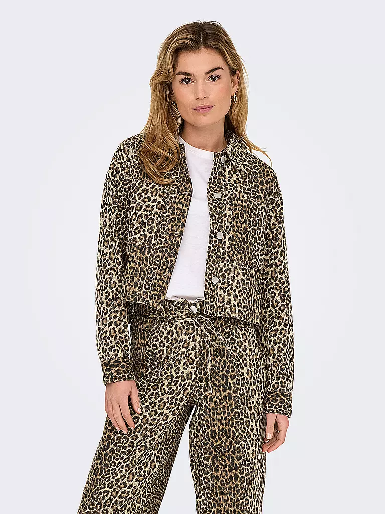 ONLY | Jeansjacke ONLNAOMI | hellbraun