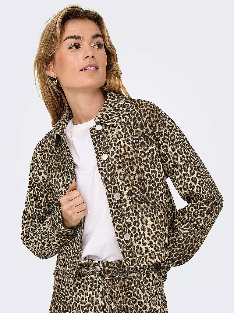 ONLY | Jeansjacke ONLNAOMI | hellbraun