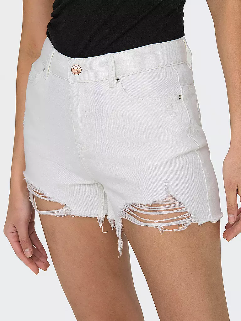 ONLY | Jeansshorts ONLPACY | weiss