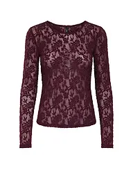 ONLY | Langarmshirt ONLBLAISE  | dunkelrot
