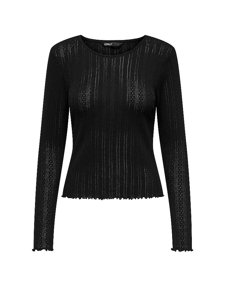 ONLY | Langarmshirt ONLCARLOTTA | schwarz