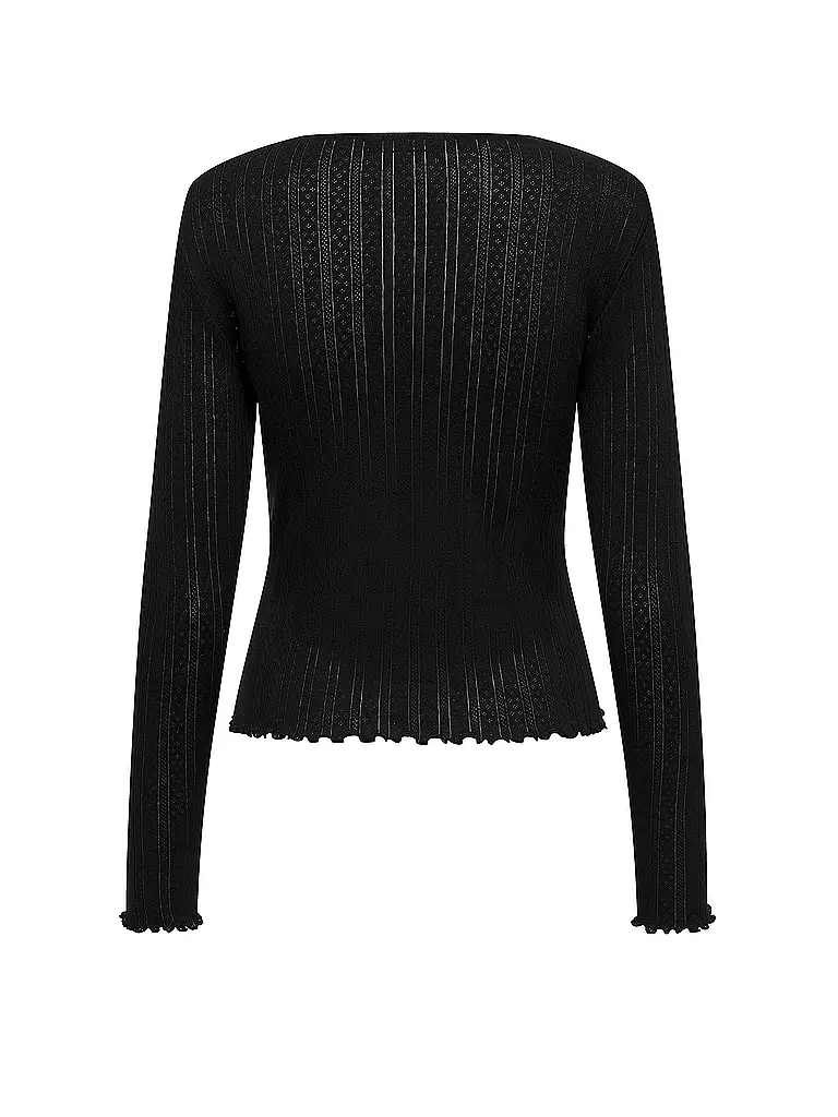 ONLY | Langarmshirt ONLCARLOTTA | schwarz