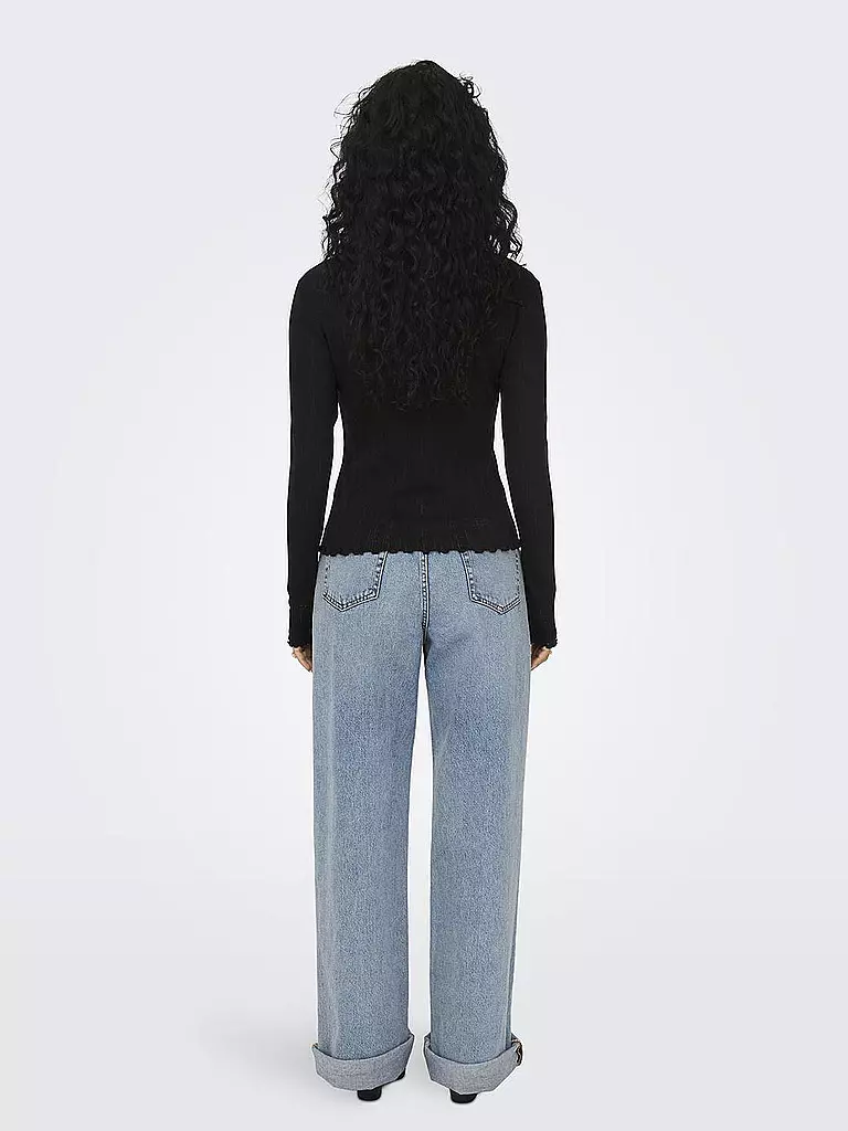 ONLY | Langarmshirt ONLCARLOTTA | schwarz