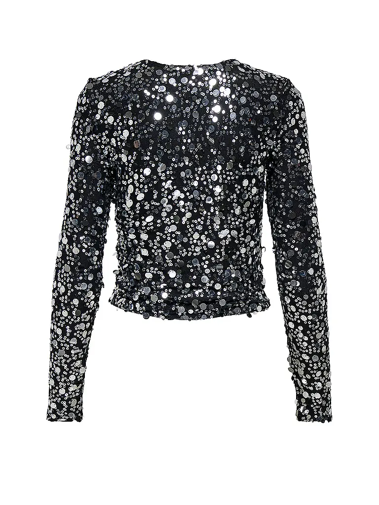 ONLY | Langarmshirt ONLCATINA | silber
