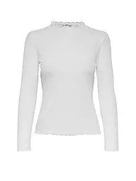 ONLY | Langarmshirt ONLEMMA  | creme
