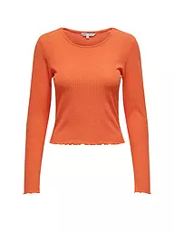 ONLY | Langarmshirt ONLEMMA | Orange