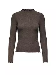 ONLY | Langarmshirt ONLEMMA  | braun