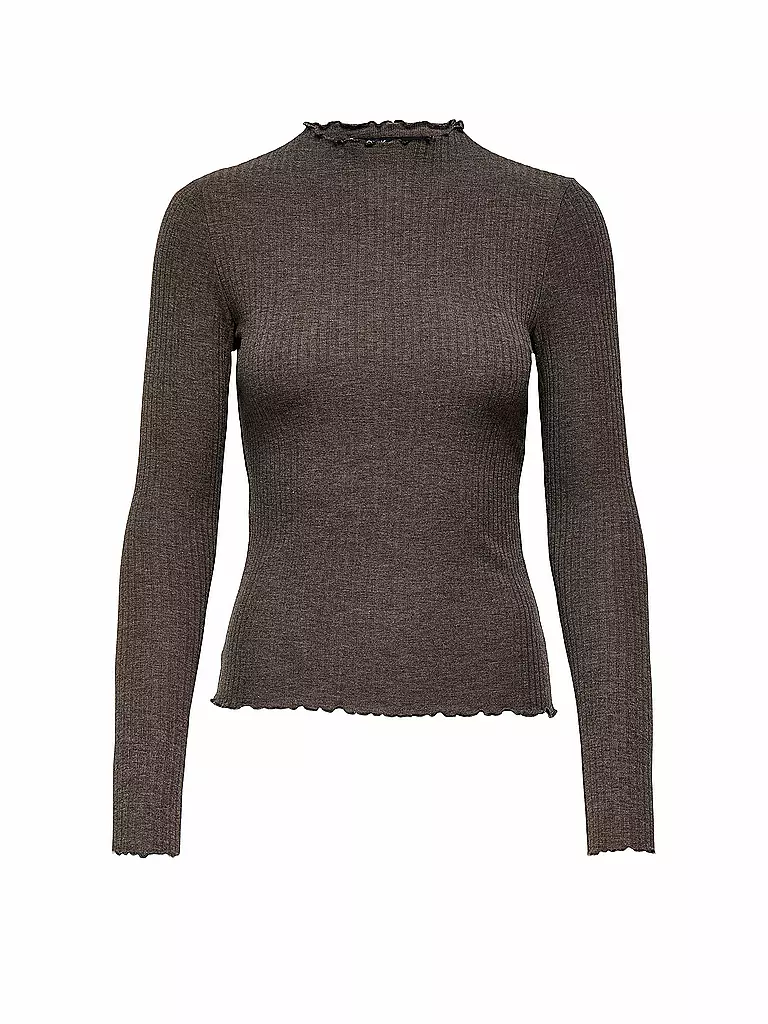 ONLY | Langarmshirt ONLEMMA | braun
