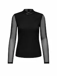ONLY | Langarmshirt ONLERICA | schwarz