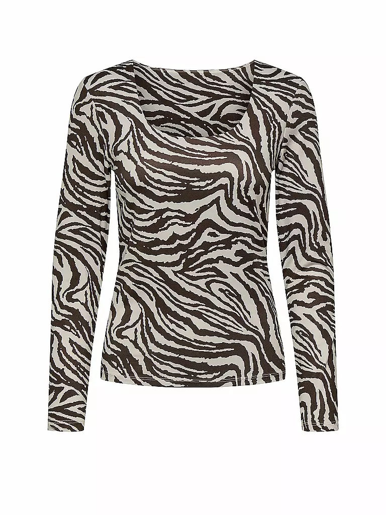 ONLY | Langarmshirt ONLLONE | braun