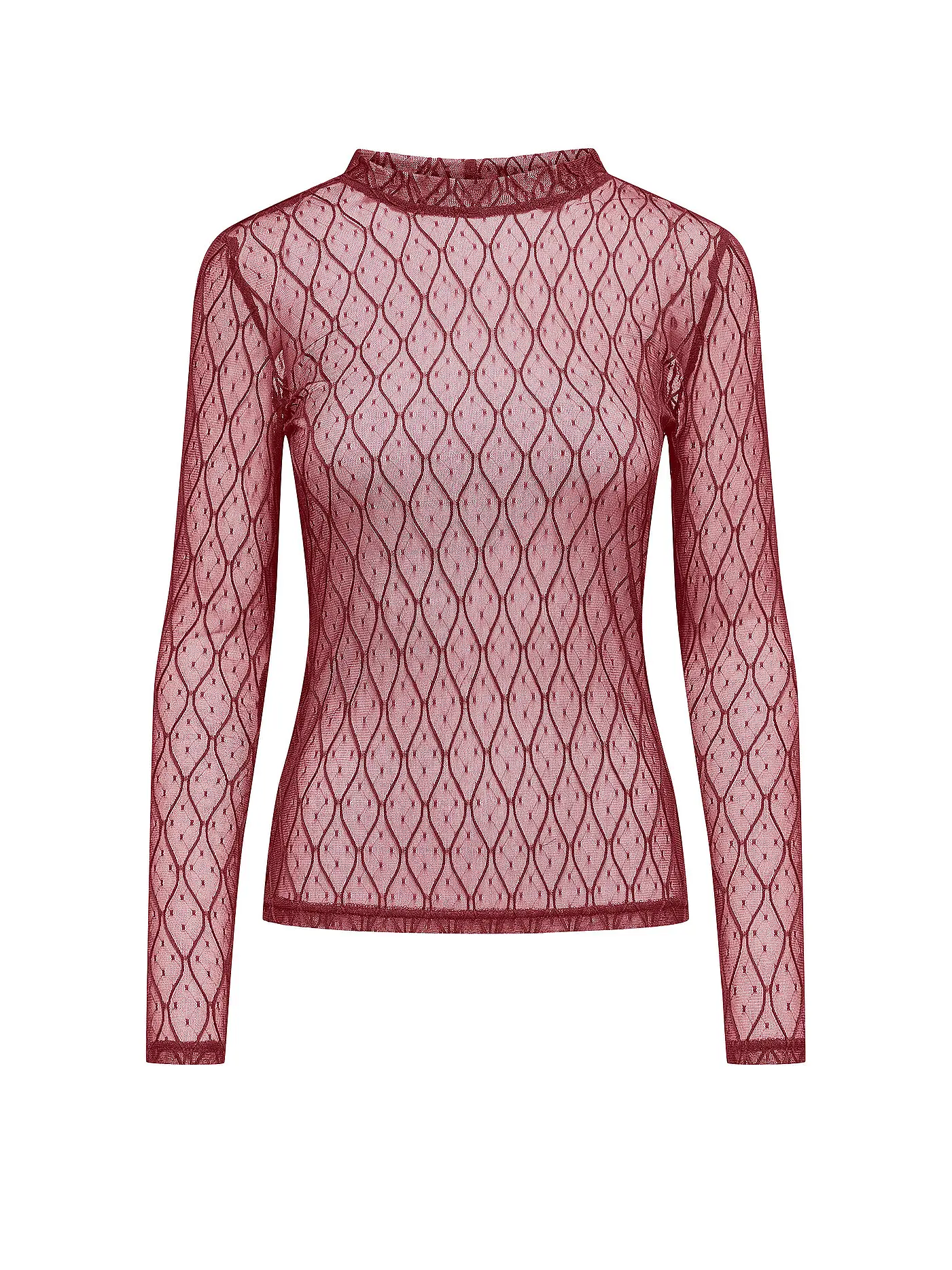 ONLY | Langarmshirt ONLSALINA | beere