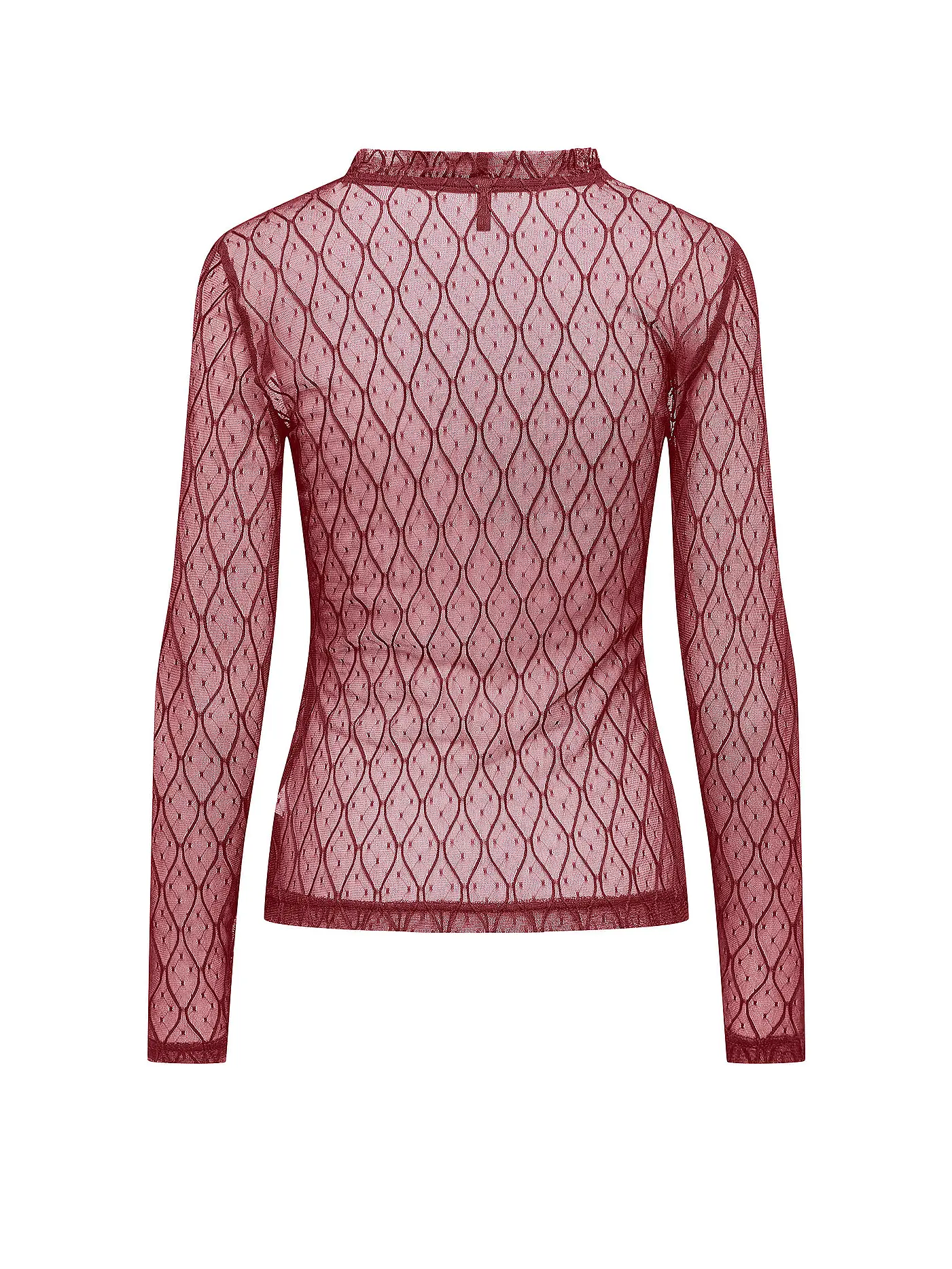 ONLY | Langarmshirt ONLSALINA | beere