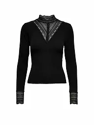 ONLY | Langarmshirt ONLTILDE | schwarz