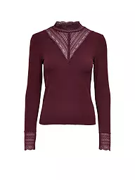 ONLY | Langarmshirt ONLTILDE | beere