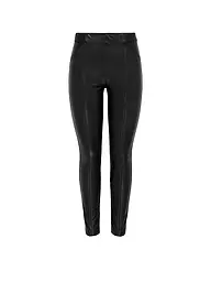 ONLY | Leggings in Lederoptik ONLJESSIE  | schwarz