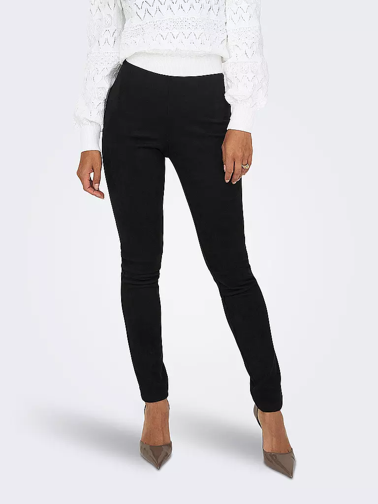 ONLY | Leggings in Lederoptik ONLJO | braun