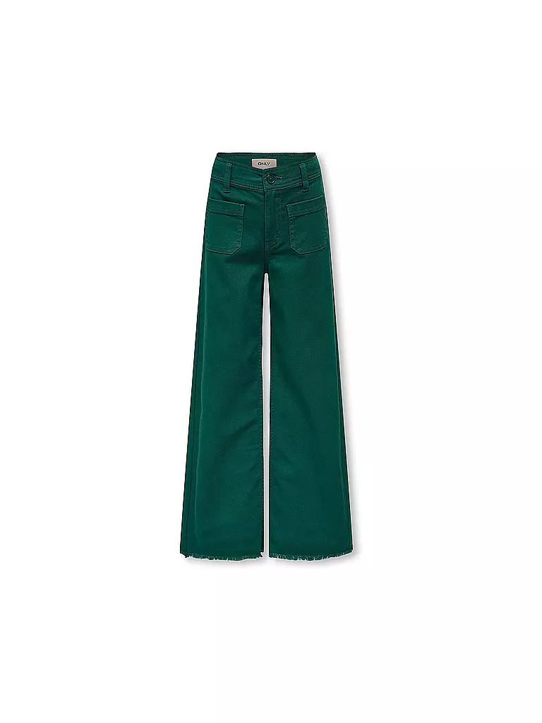 ONLY | Mädchen Hose Wide Leg KOGBILLY | grün