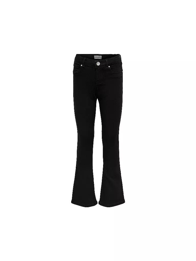 ONLY | Mädchen Jeans Flared KOGRAIN | schwarz