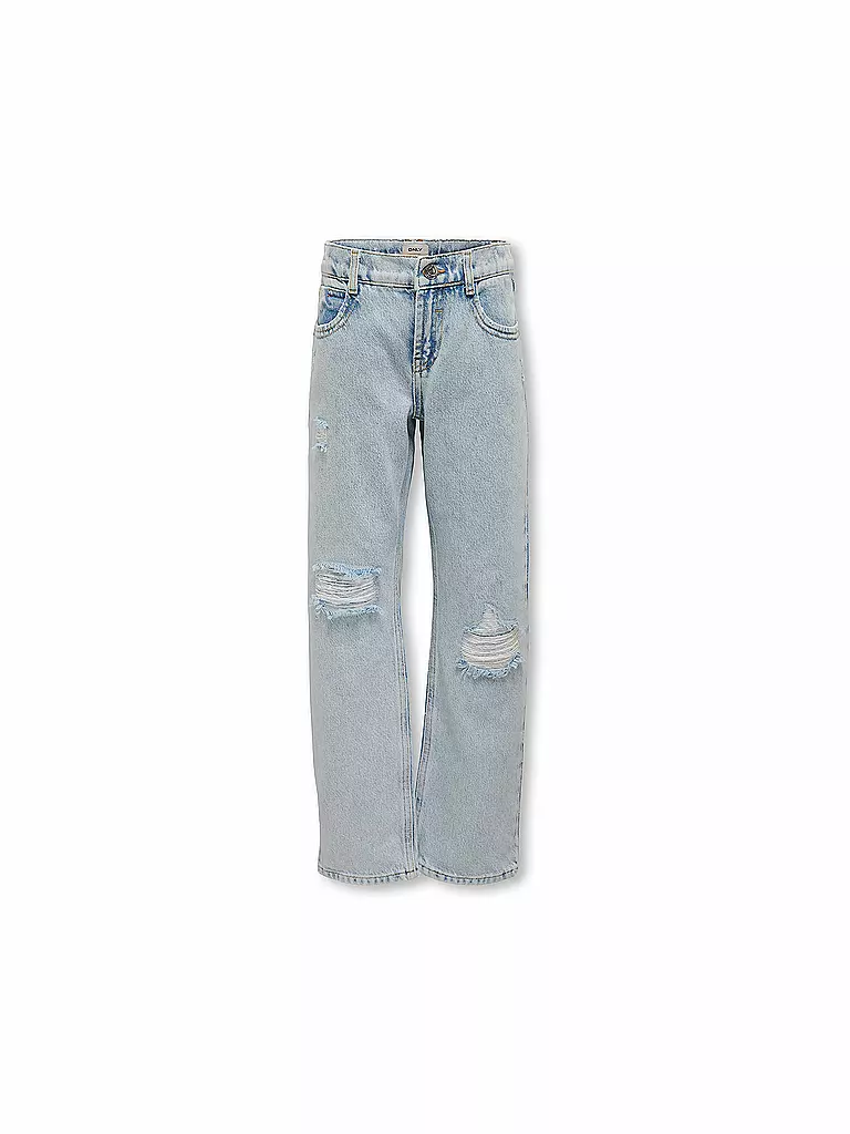 ONLY | Mädchen Jeans Straight Fit KOGDAD | hellblau