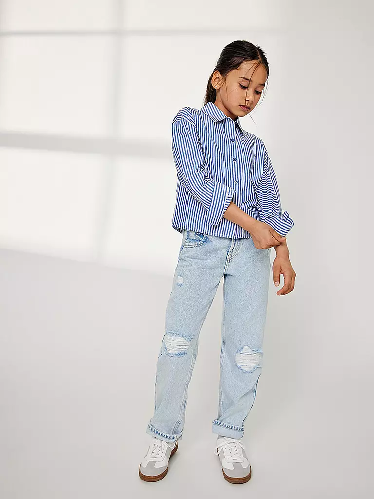 ONLY | Mädchen Jeans Straight Fit KOGDAD | hellblau