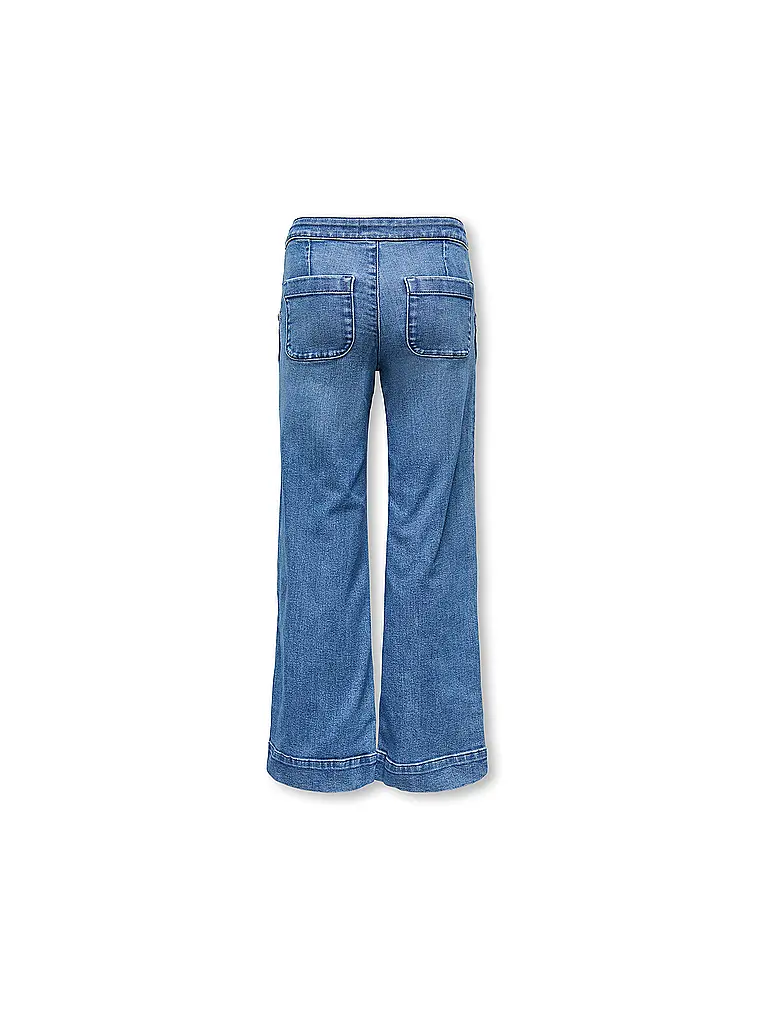 ONLY | Mädchen Jeans Wide Fit KOGMADISON | blau