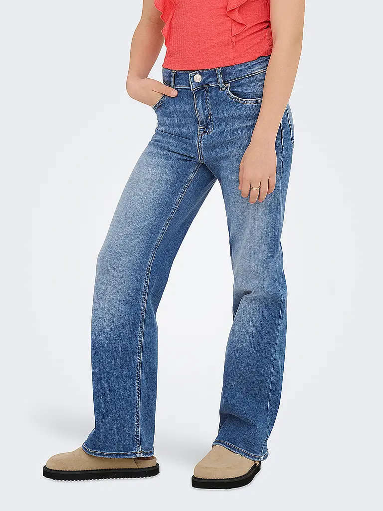 ONLY | Mädchen Jeans Wide Fit | 