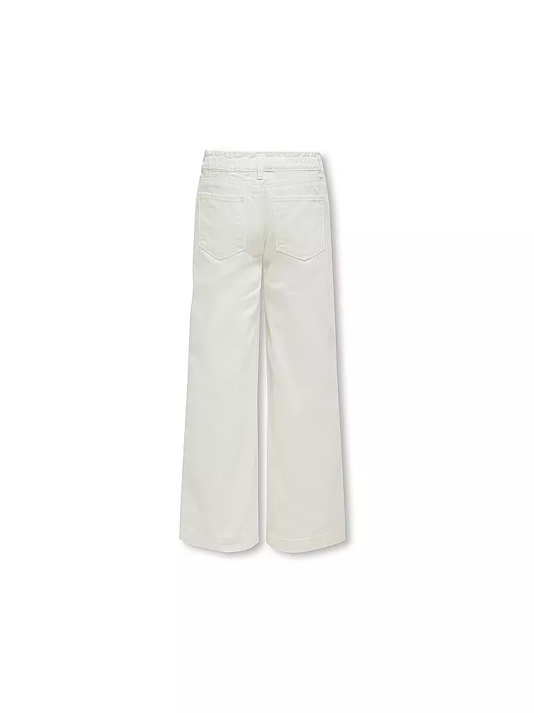 ONLY | Mädchen Jeans Wide Leg KOGCOMET | weiss