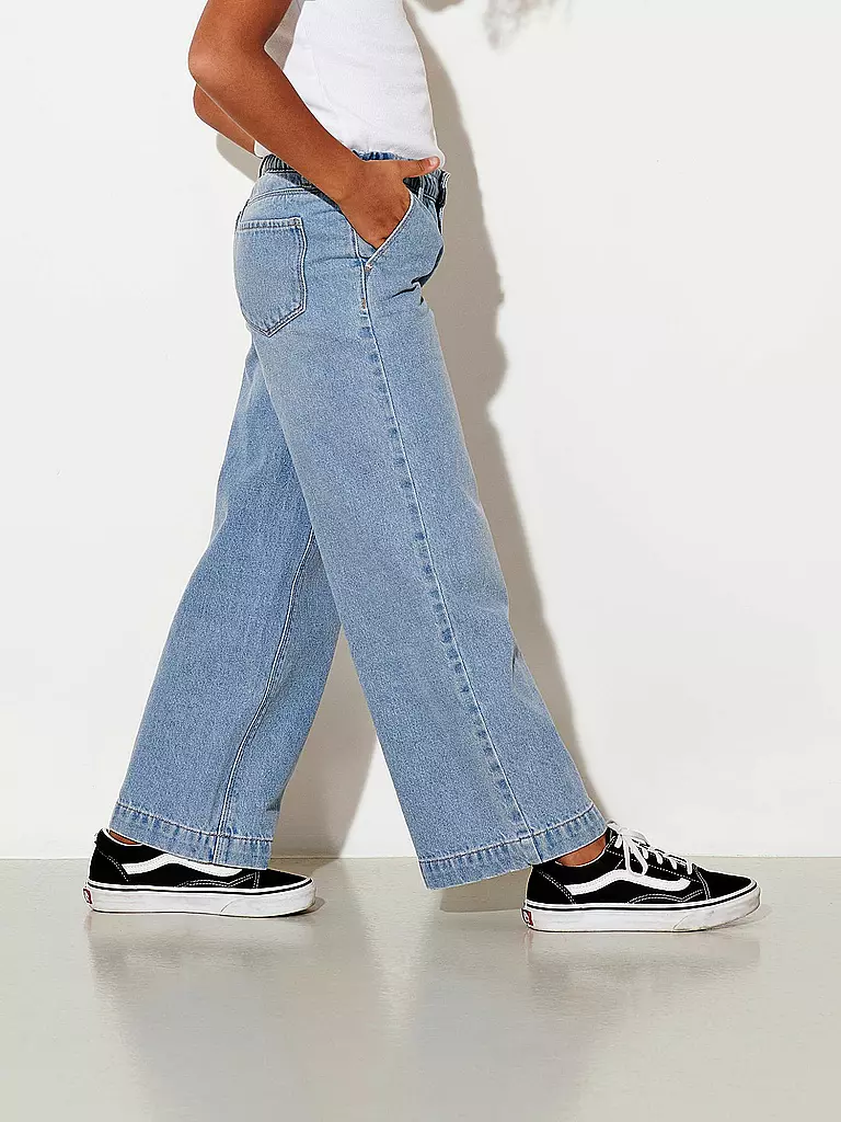 ONLY | Mädchen Jeans Wide Leg KONCOMET  | hellblau