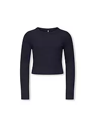ONLY | Mädchen Langarmshirt KOGBINA | dunkelblau