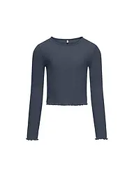 ONLY | Mädchen Langarmshirt KOGNELLA | dunkelblau