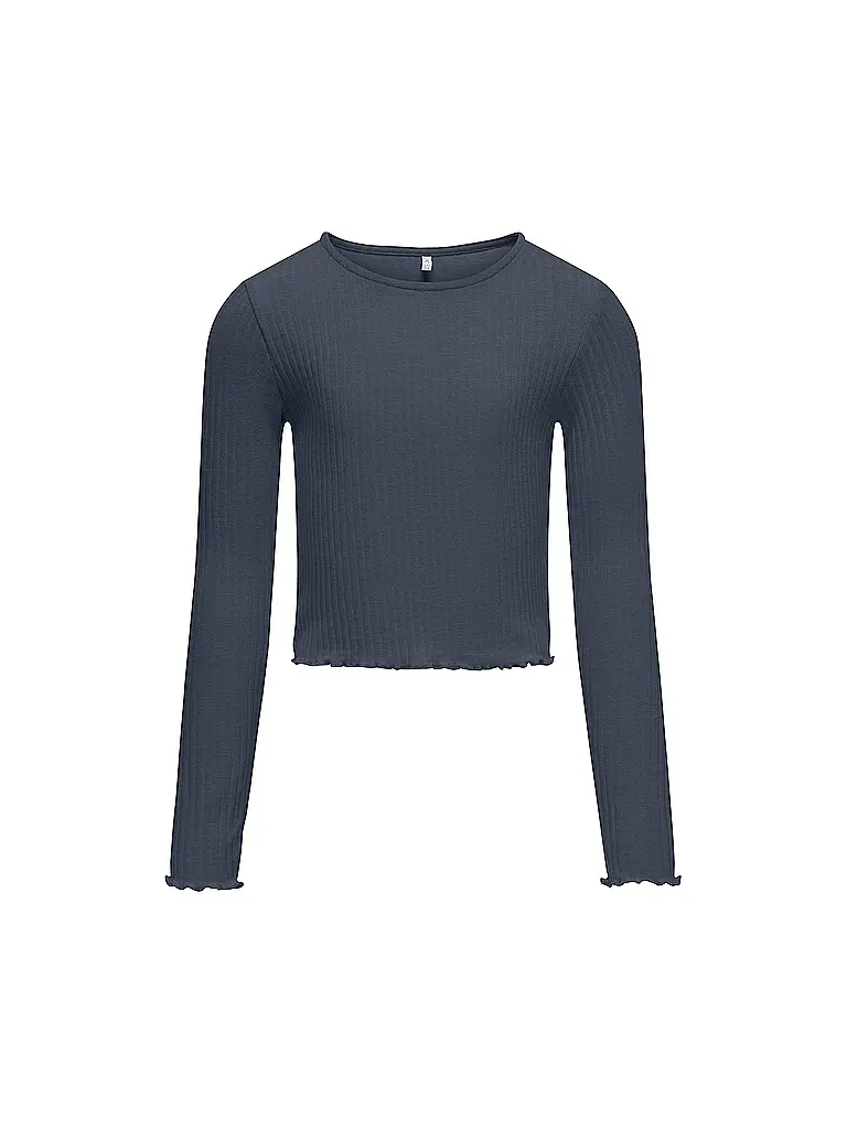 ONLY | Mädchen Langarmshirt KOGNELLA | dunkelblau