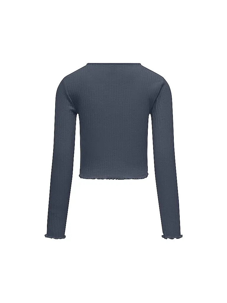 ONLY | Mädchen Langarmshirt KOGNELLA | dunkelblau