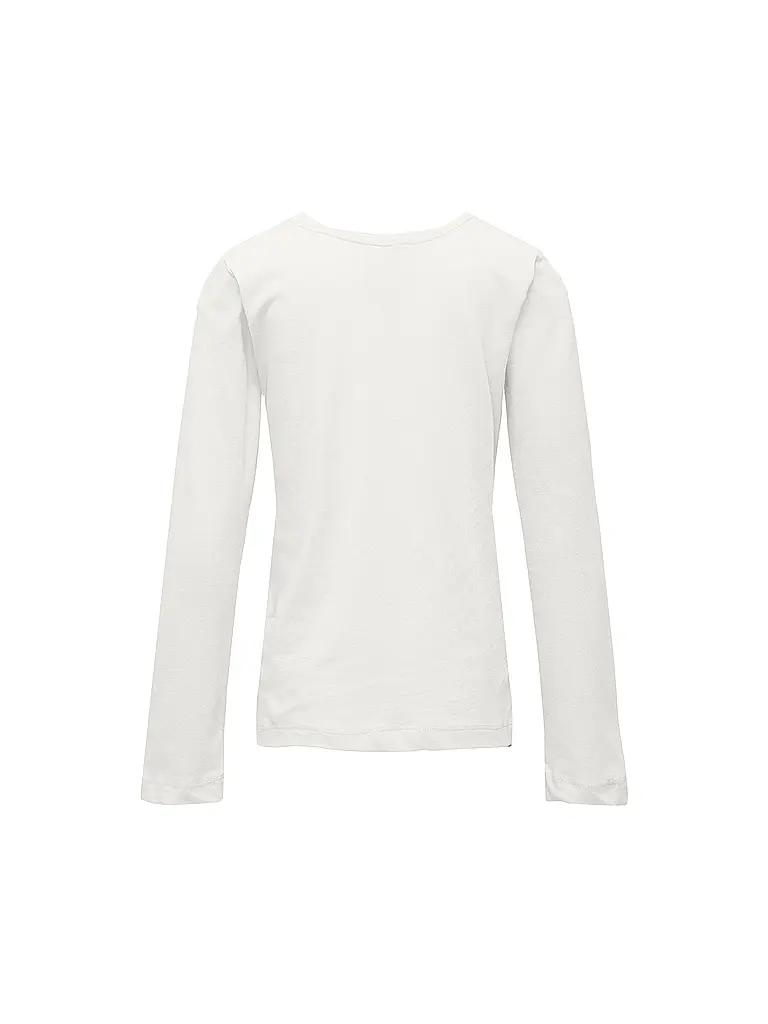 ONLY | Mädchen Langarmshirt KOGNEW  | weiss