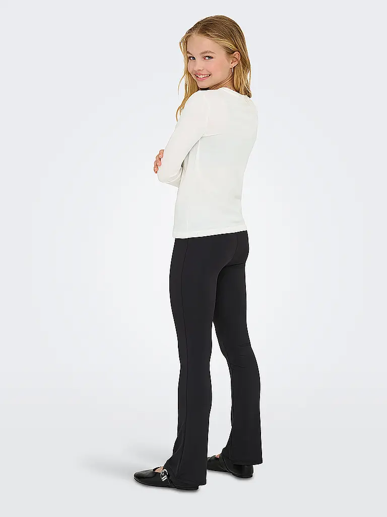 ONLY | Mädchen Langarmshirt KOGNEW  | weiss