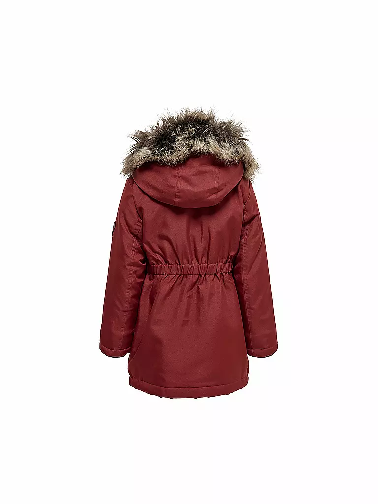 ONLY | Mädchen Parka | rot