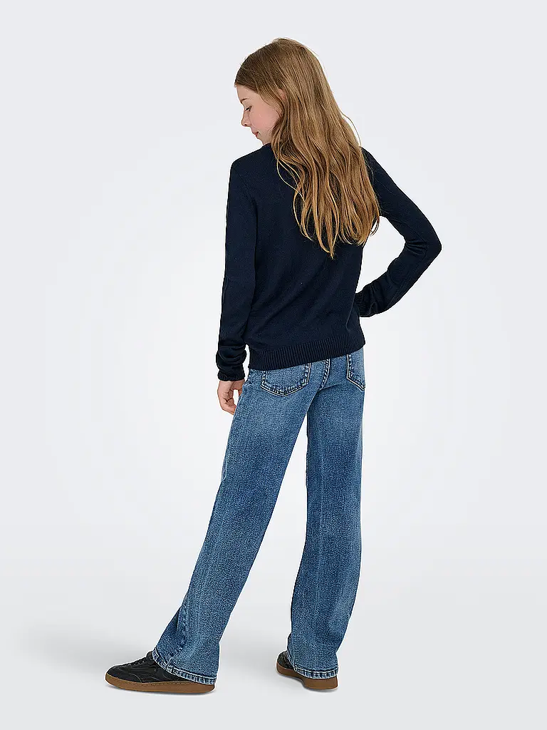 ONLY | Mädchen Pullover KOGXMAS | dunkelblau