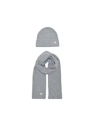 ONLY | Mädchen Set 2-teilig Mütze und Schal KMGAVERY | hellgrau