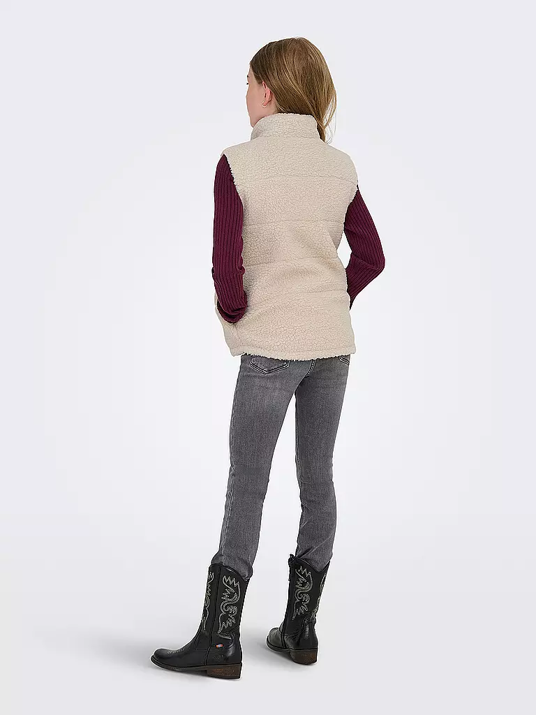 ONLY | Mädchen Steppgilet KOGSANDRA | beige