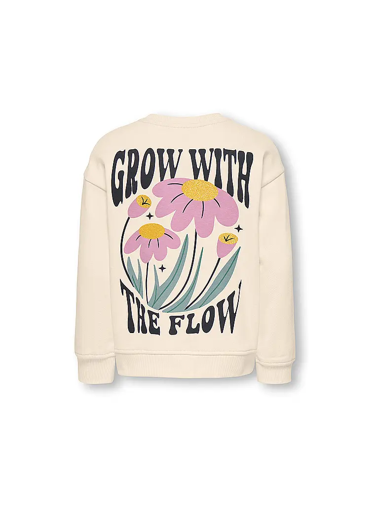 ONLY | Mädchen Sweater KMGGERBARA  | creme