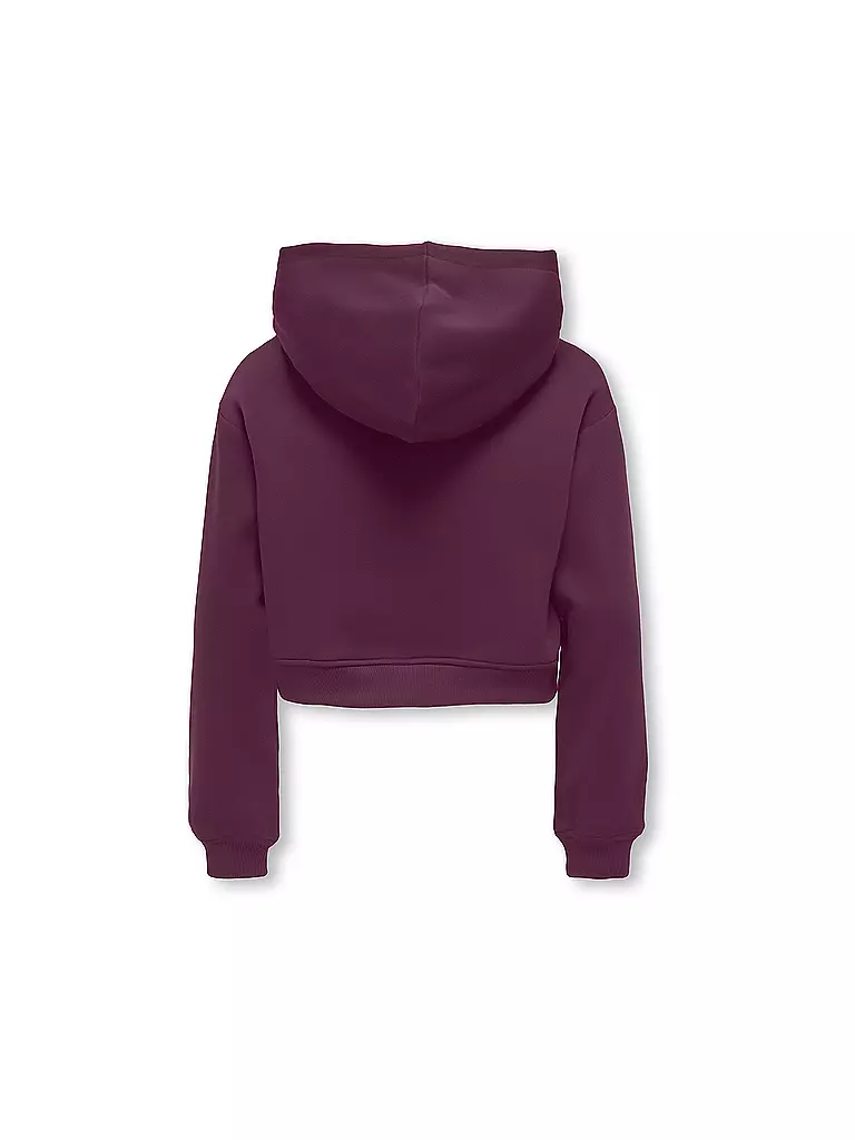ONLY | Mädchen Sweater KOGSWEAT LIFE | dunkelrot