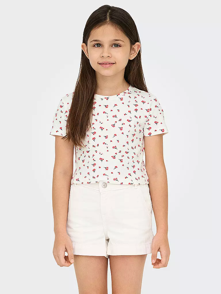 ONLY | Mädchen T-Shirt  | rot