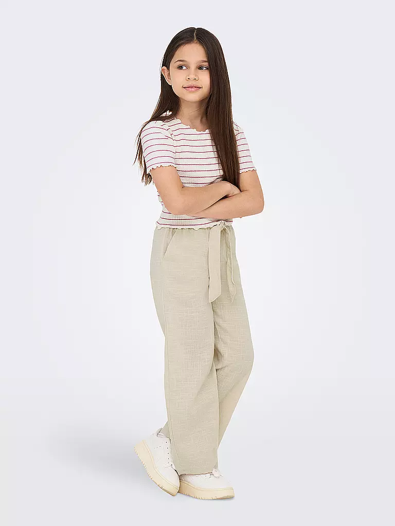 ONLY | Mädchen T-Shirt KOGANITS | weiss