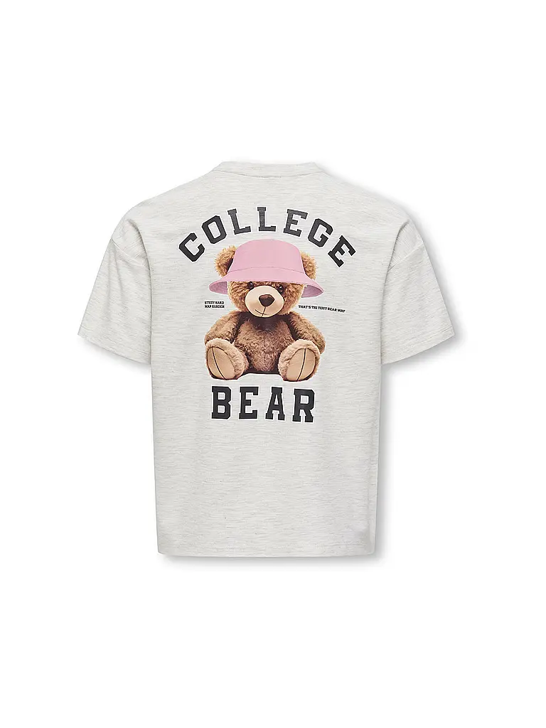 ONLY | Mädchen T-Shirt KOGBILLIE  | hellgrau