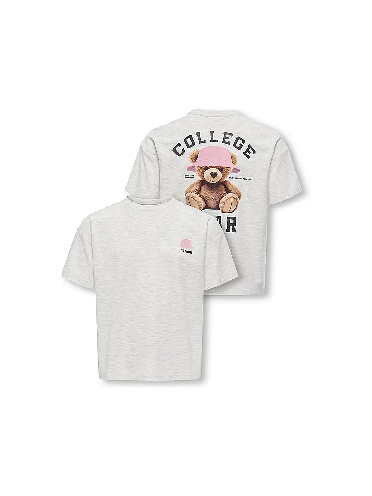 ONLY | Mädchen T-Shirt KOGBILLIE  | hellgrau