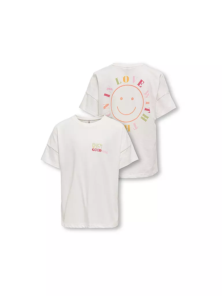 ONLY | Mädchen T-Shirt KOGLIA | weiss