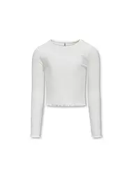 ONLY | Mädchen Langarmshirt KOGNELLA | weiss