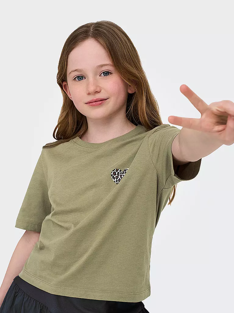ONLY | Mädchen T-Shirt KOGREX | olive